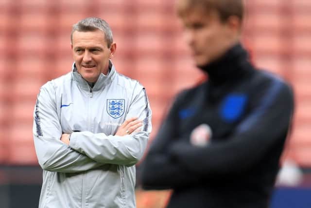 England U21 manager Aidy Boothroyd. PIC: Mike Egerton/PA Wire
