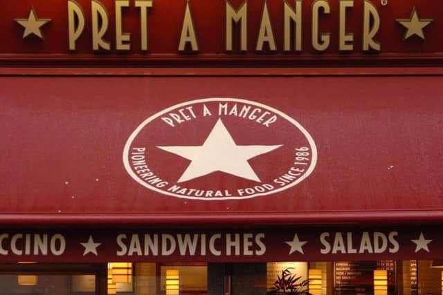 Pret a Manger is to be sold for £1.5bn Picture: Johnston Press