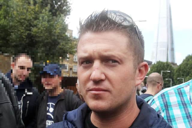 Tommy Robinson.
