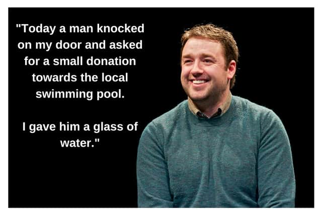 Here are Jason Manford's funniest jokes and one-liners (Photo: University fo Salford Press Office / Wikimedia Commons)