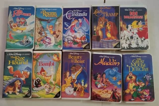 The vintage VHS tapes could fetch thousands of pounds on eBay (Photo: eBay)
