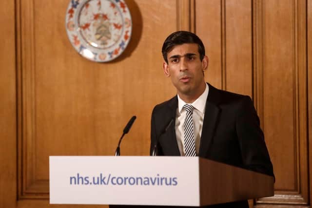The Chancellor said the government would “stand behind businesses small and large" (Photo: Getty Images)