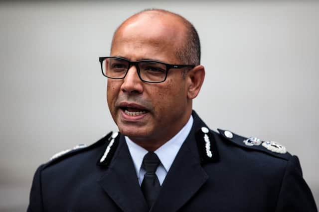 Neil Basu issued a message to his fellow officers to "stand up to racism" (Photo: Jack Taylor/Getty Images)