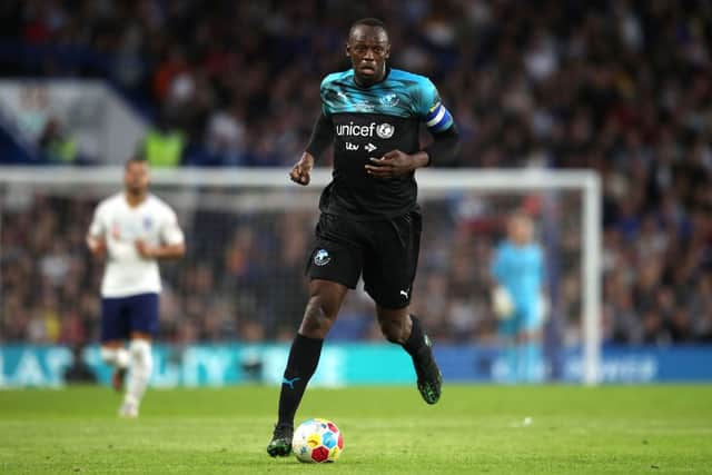 Usain Bolt will again represent the Rest of the World side at eSoccer Aid (Getty Images)