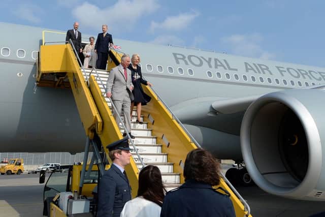 The RAF Voyager is used by the PM and members of the Royal Family for official visits. (Photo: John Stillwell -Pool Getty Images)