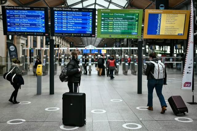 France has entered its third national lockdown as Covid cases surge and the number of people in ICU rises (Photo: STEPHANE DE SAKUTIN/AFP via Getty Images)