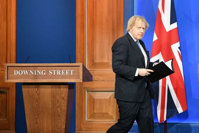 What Boris Johnson said in his lockdown roadmap press conference today - and full list of updates (Photo by STEFAN ROUSSEAU/POOL/AFP via Getty Images)